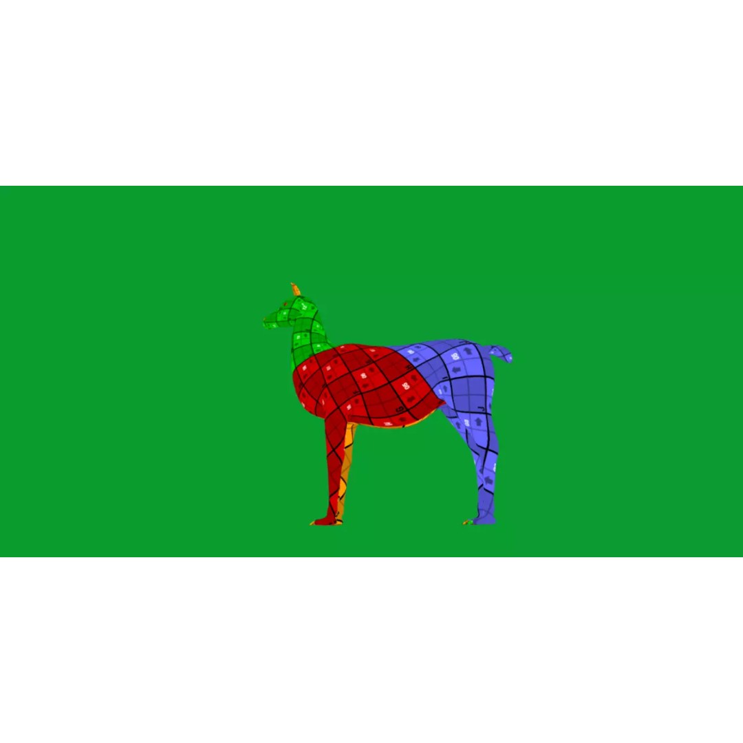 Guanaco Llama 3D Model – Low Poly Game Ready Asset, FBX, PBR - View 18