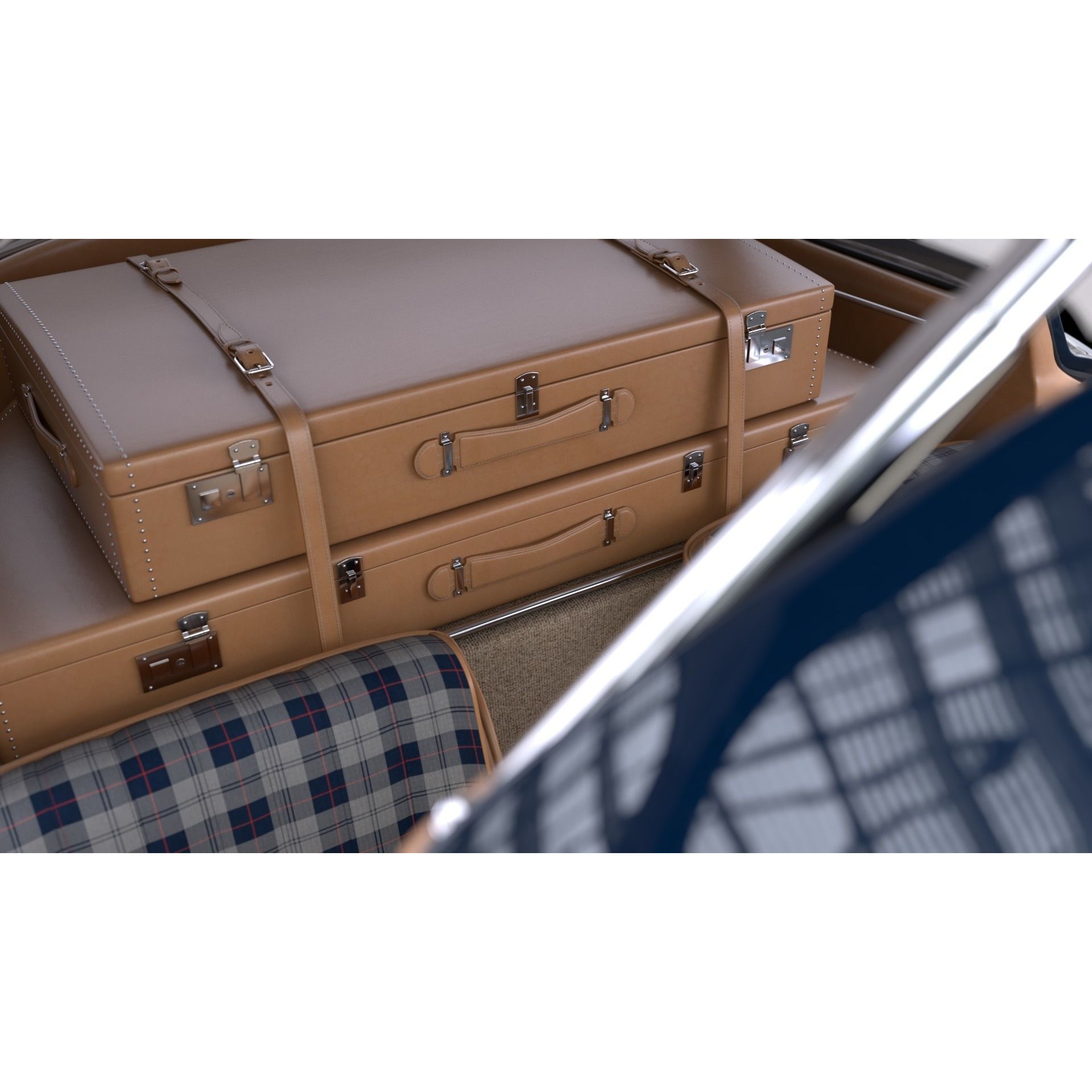 Mercedes Benz 300 SL Gullwing - Game-Ready 3D Model - View 4