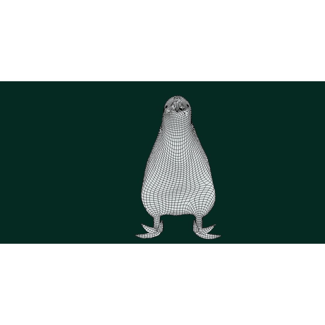 Kiwi 3D Model – Low Poly Game Ready Bird with Animations - View 8