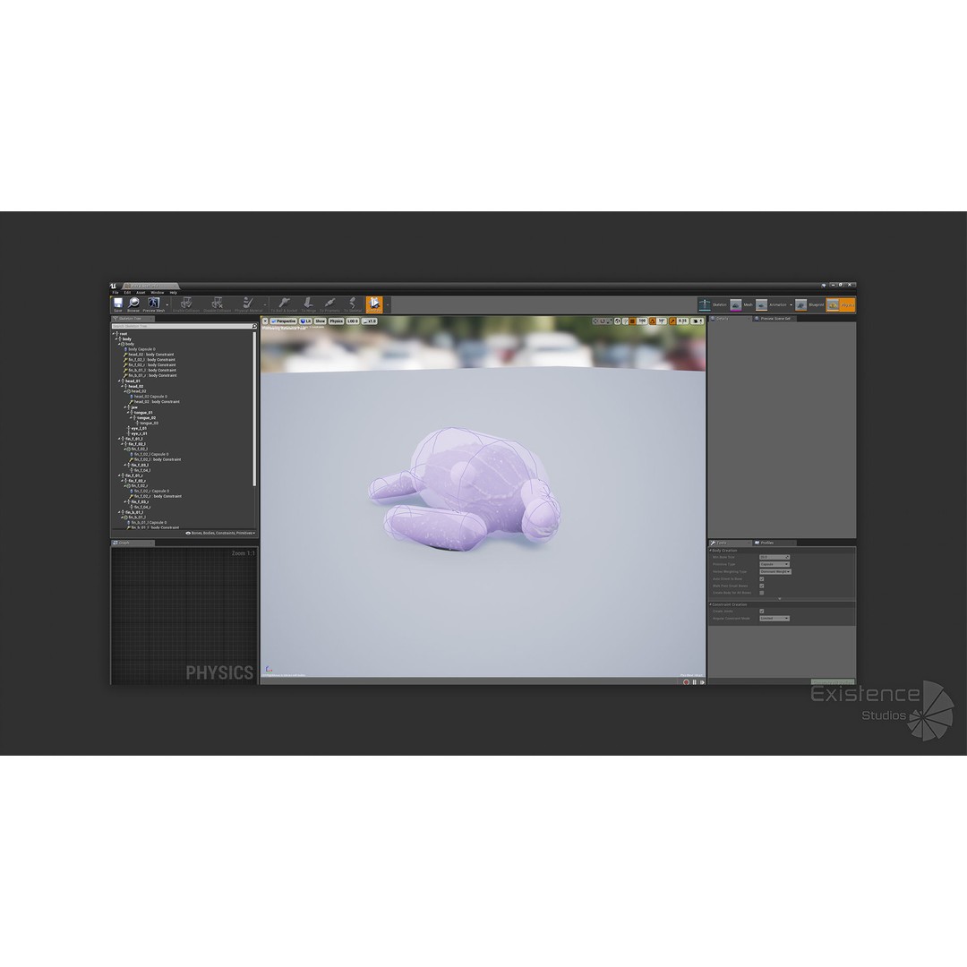Sea Turtle 3D Model – Low Poly Rigged Creature with PBR Textures - View 18