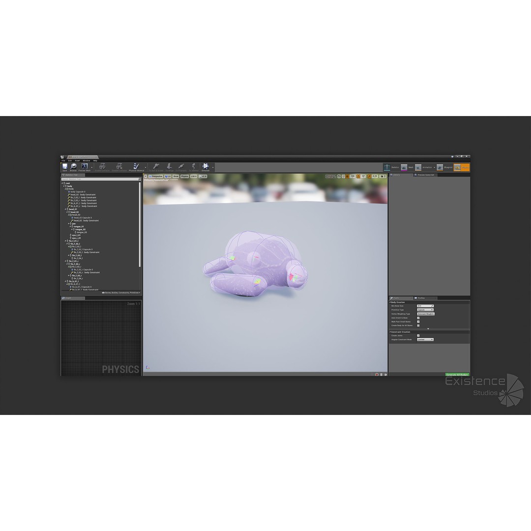 Sea Turtle 3D Model – Low Poly Rigged Creature with PBR Textures - View 23