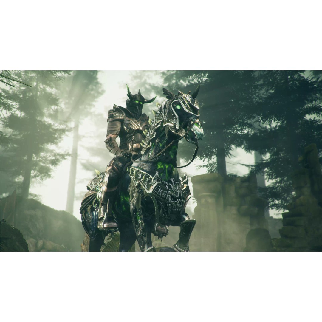 Undead Horse 3D Model – Low Poly Fantasy Character, FBX, Rigged - View 2