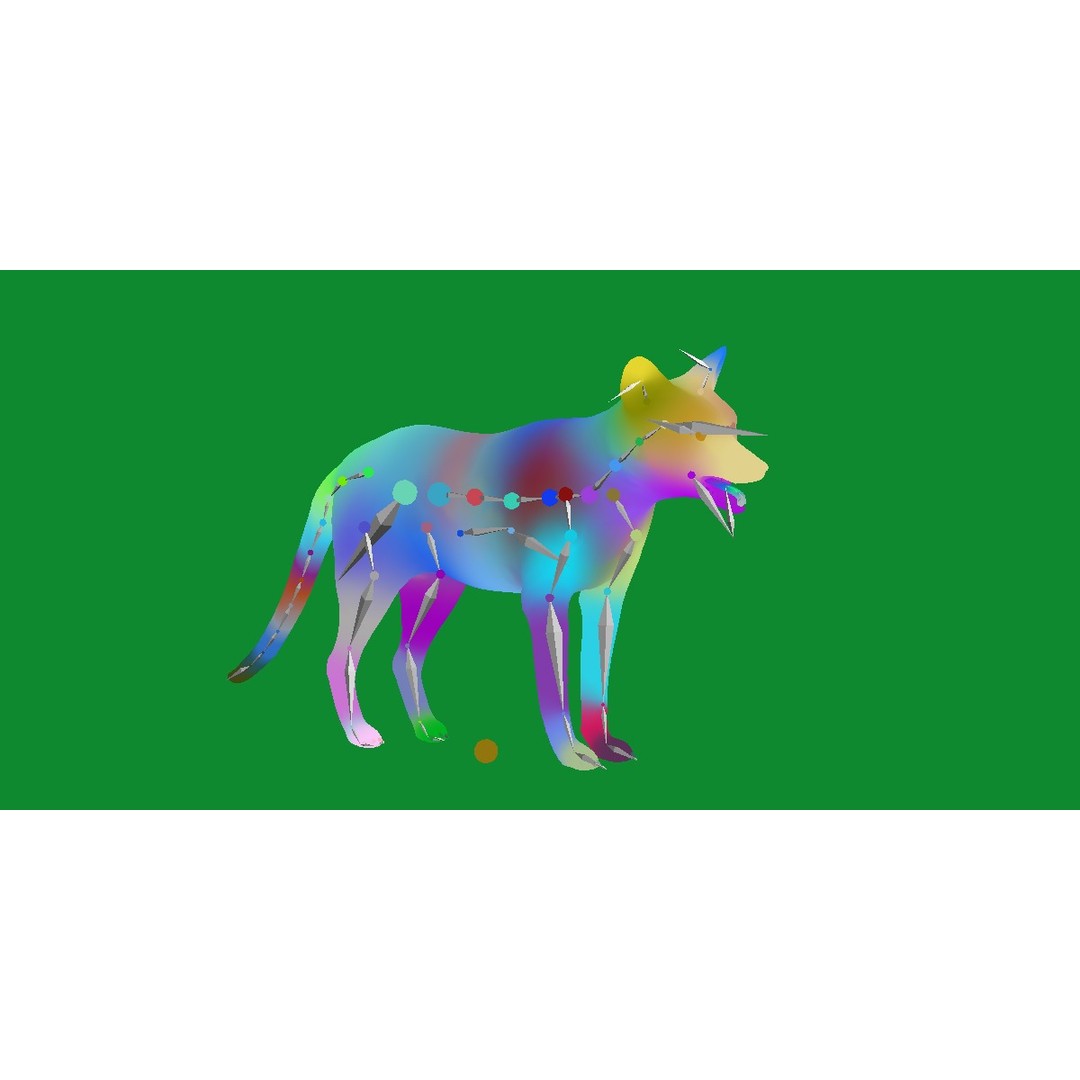 Red Fox 3D Model – Low Poly Game Ready Character with Animations - View 28
