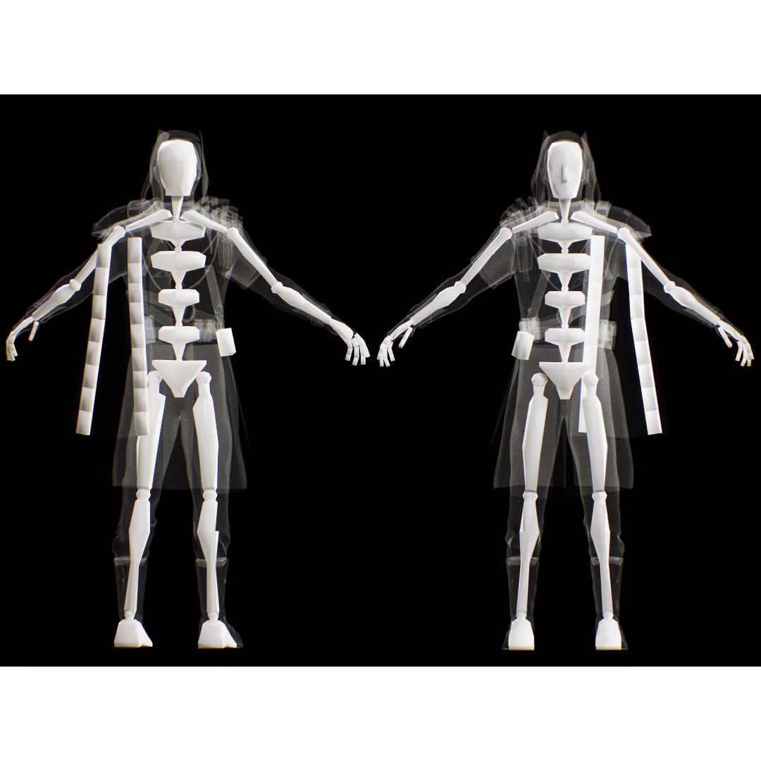 Dublinn Soldier 3D Model – Low Poly Rigged Character, FBX