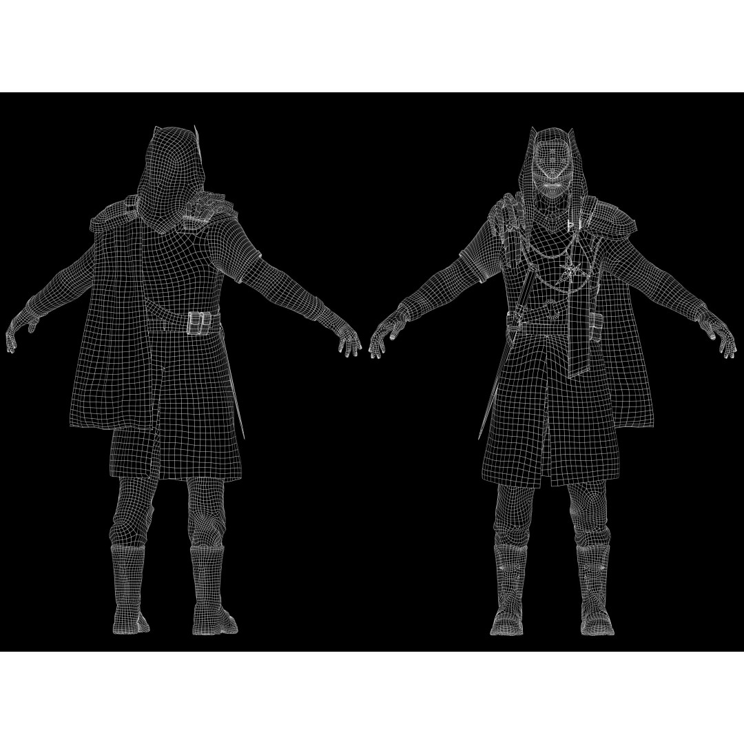 Dublinn Soldier 3D Model – Low Poly Rigged Character, FBX - View 12