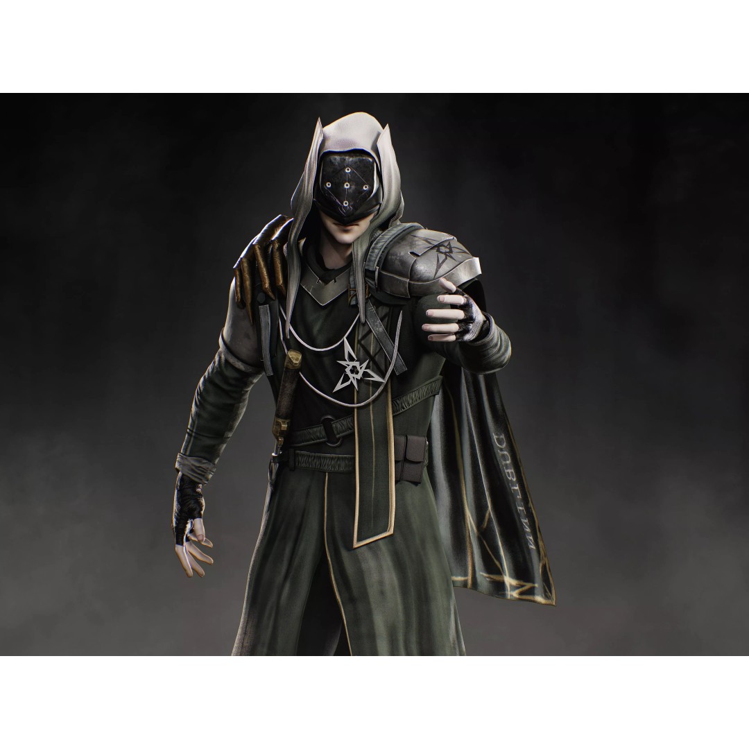 Dublinn Soldier 3D Model – Low Poly Rigged Character, FBX - View 5