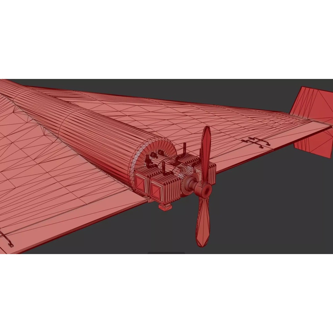 Geran-2 Iran Shahed-136 Drone 3D Model – Low Poly PBR Game Asset, FBX
