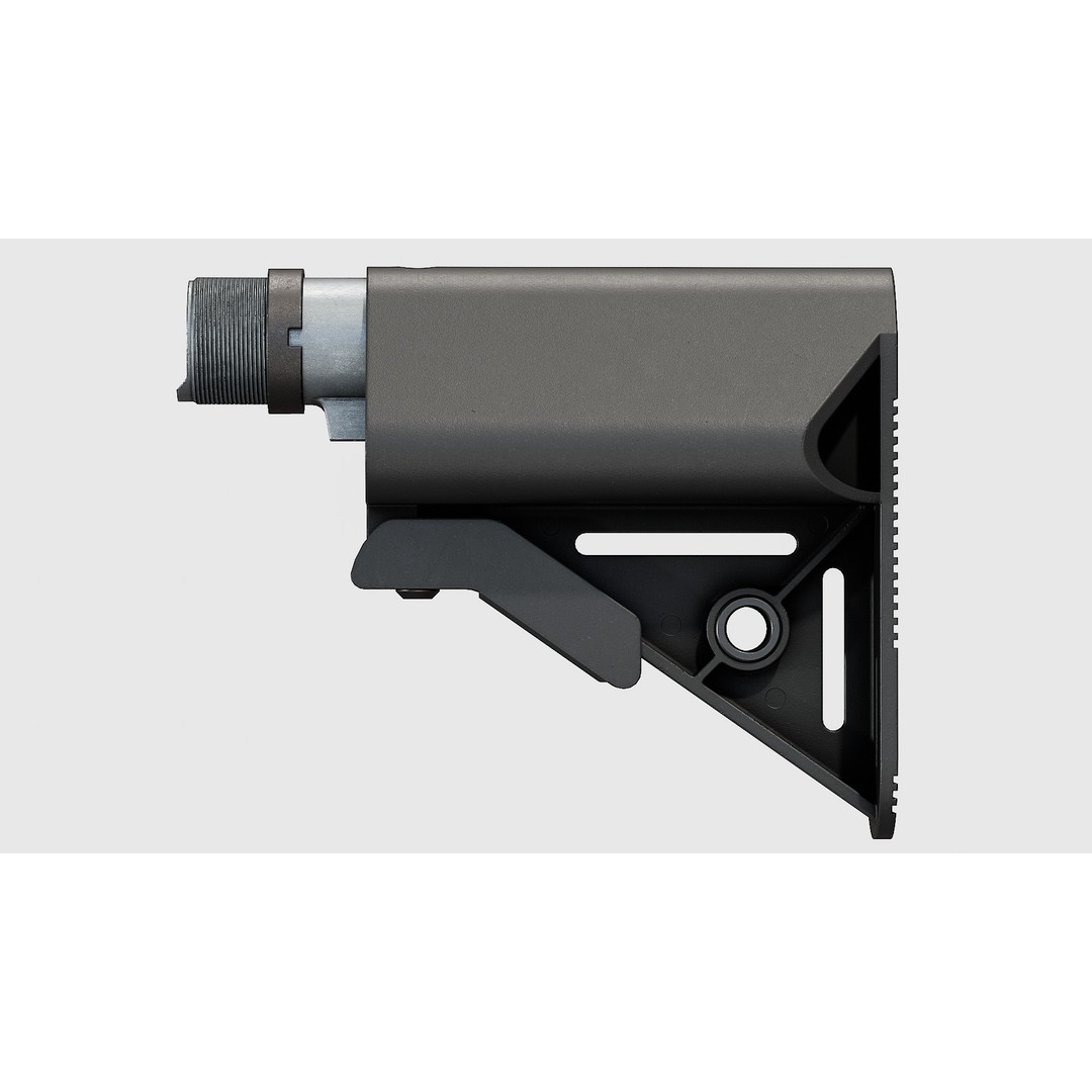 PDW Buttstock Kit 3D Model – Low Poly Replica Model, FBX - View 6