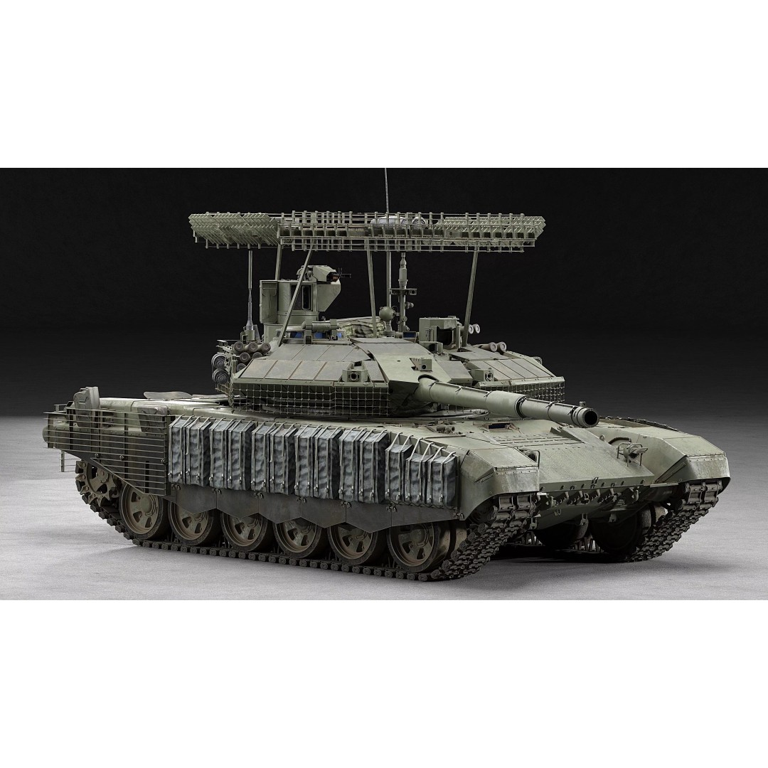 T-90M Proryv 3D Model – Low Poly Game Ready Tank with PBR Textures - View 19