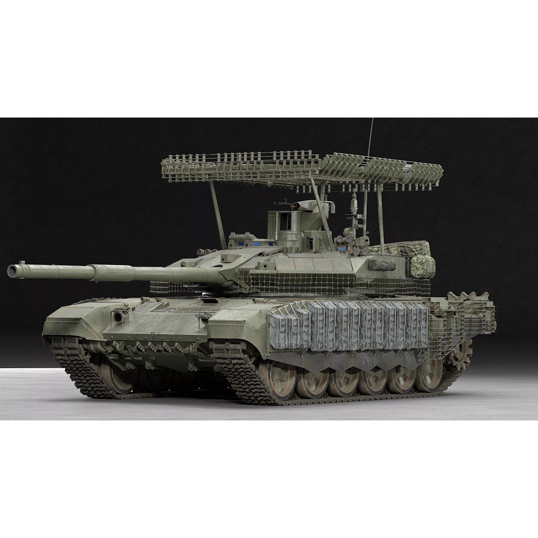 T-90M Proryv 3D Model – Low Poly Game Ready Tank with PBR Textures - View 20