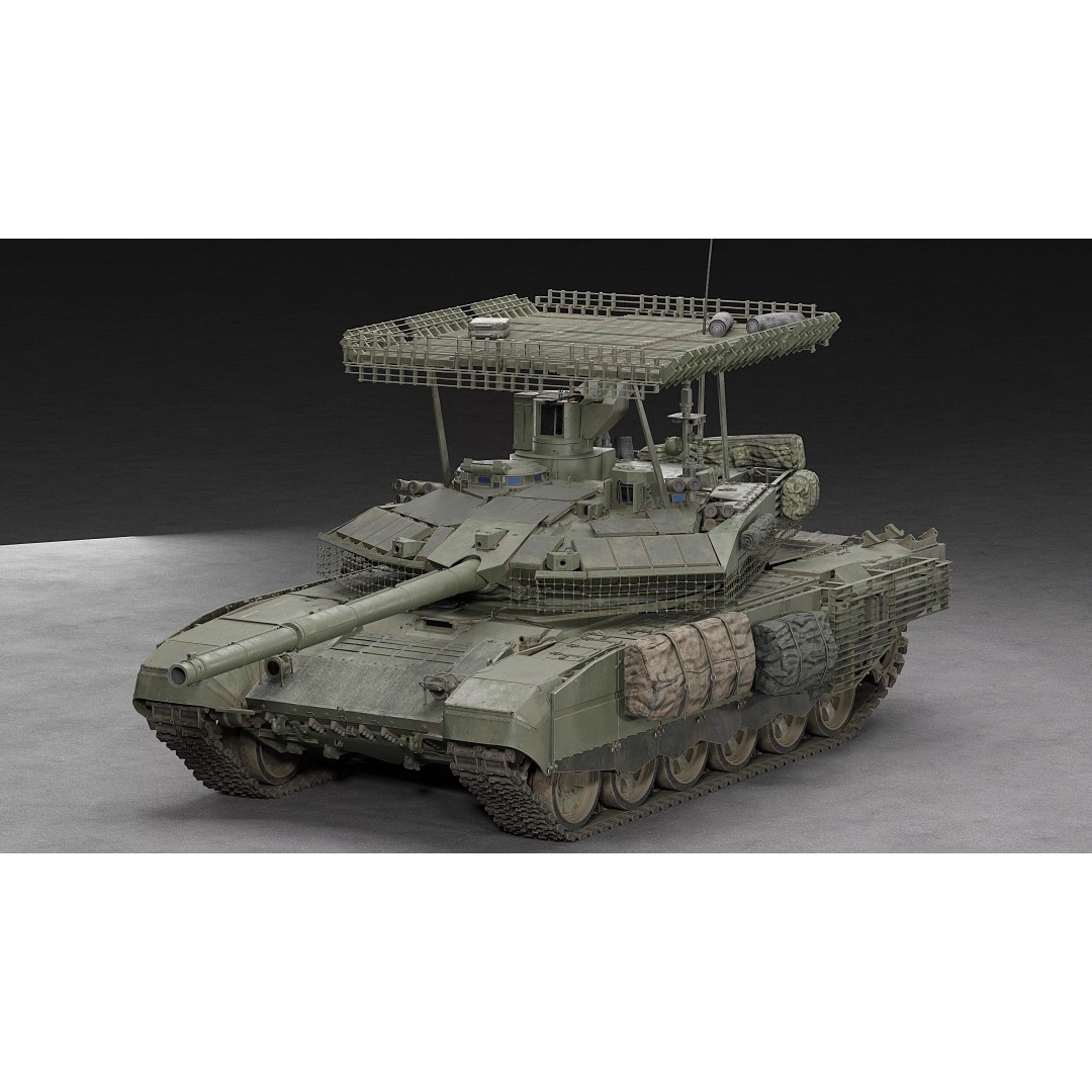 T-90M Proryv 3D Model – Low Poly Game Ready Tank with PBR Textures - View 44