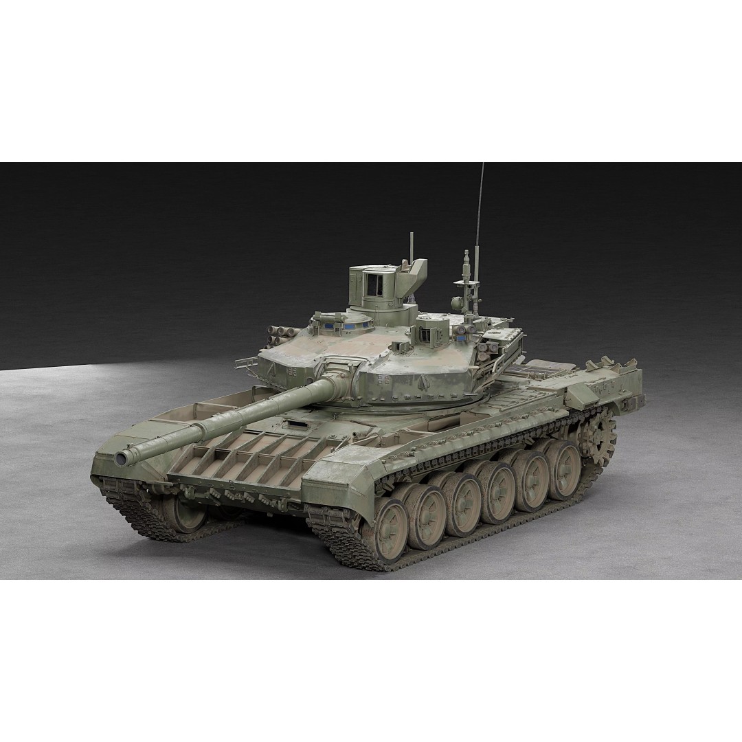 T-90M Proryv 3D Model – Low Poly Game Ready Tank with PBR Textures - View 48
