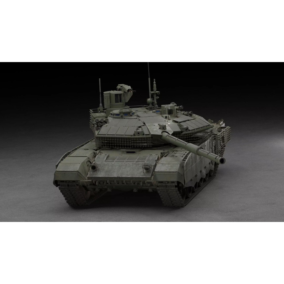 T-90M Proryv 3D Model – Low Poly Game Ready Tank with PBR Textures - View 49
