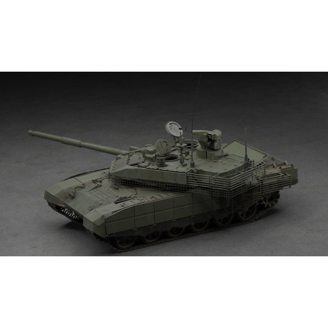 T-90M Proryv 3D Model – Low Poly Game Ready Tank with PBR Textures - View 53