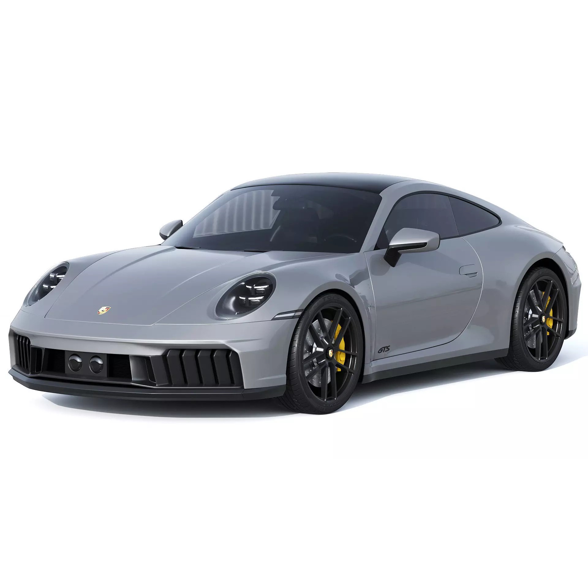 Porsche 911 Carrera GTS Hybrid 2025 - Game-Ready 3D Model - View 2