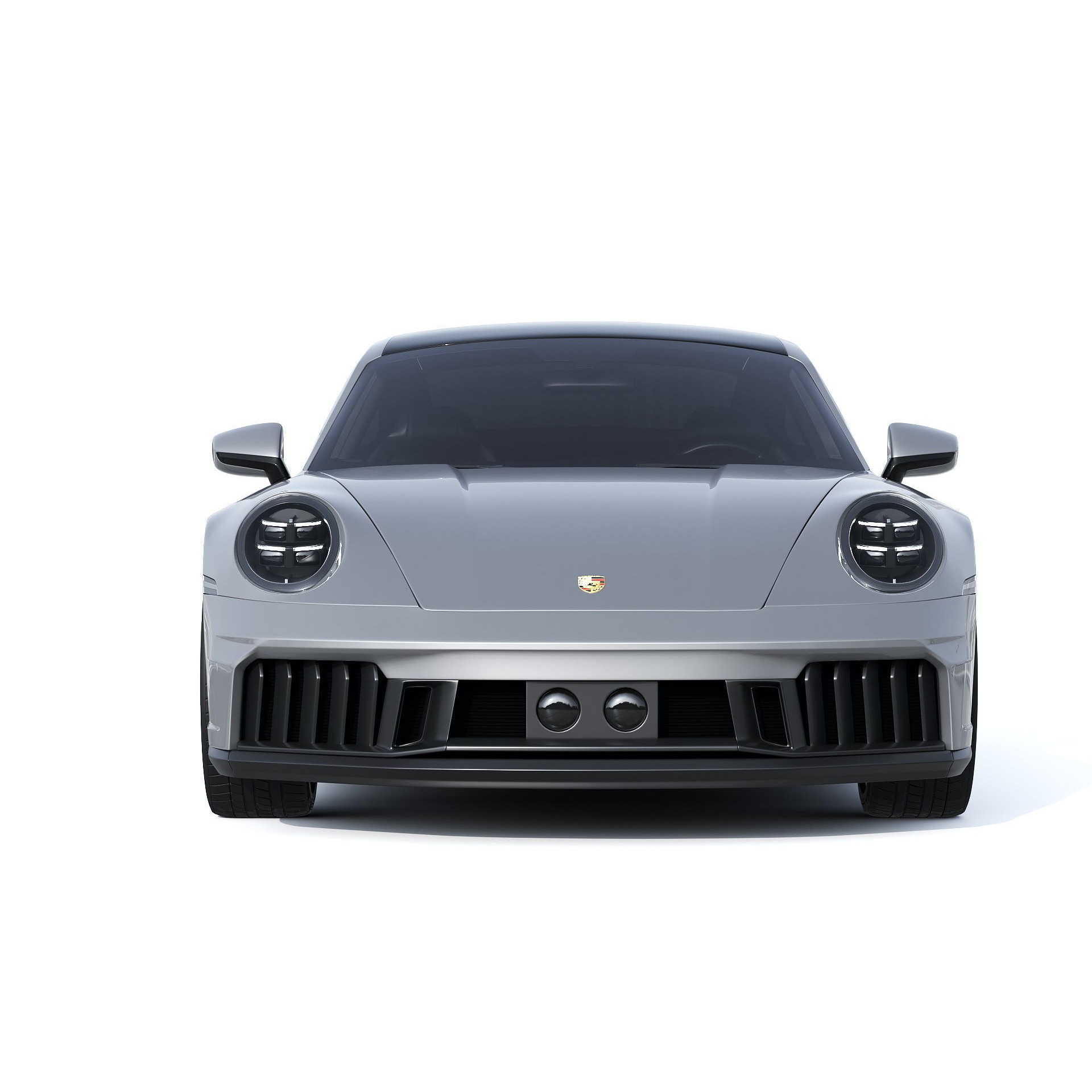 Porsche 911 Carrera GTS Hybrid 2025 - Game-Ready 3D Model - View 5