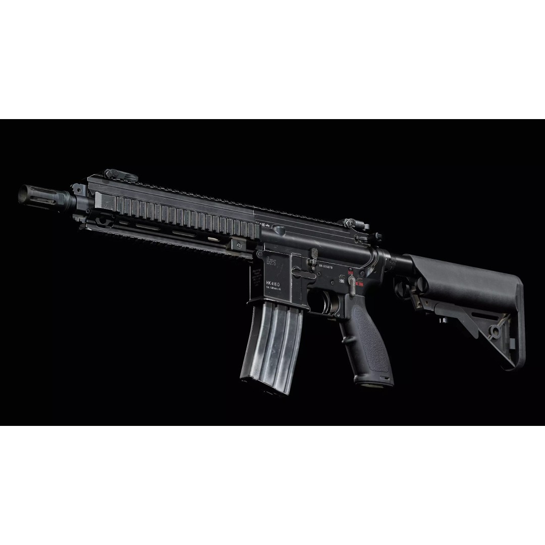 HK416D Rifle 3D Model – Low Poly Game-Ready Asset, FBX - View 2