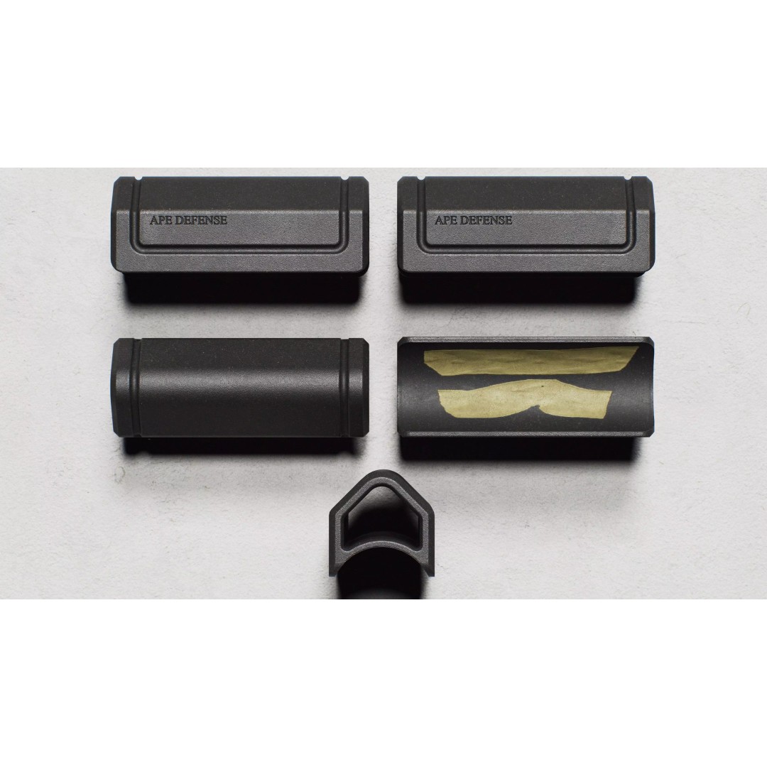 Ape Check Riser 3D Model – Low Poly Military Weapon Asset, FBX - View 3