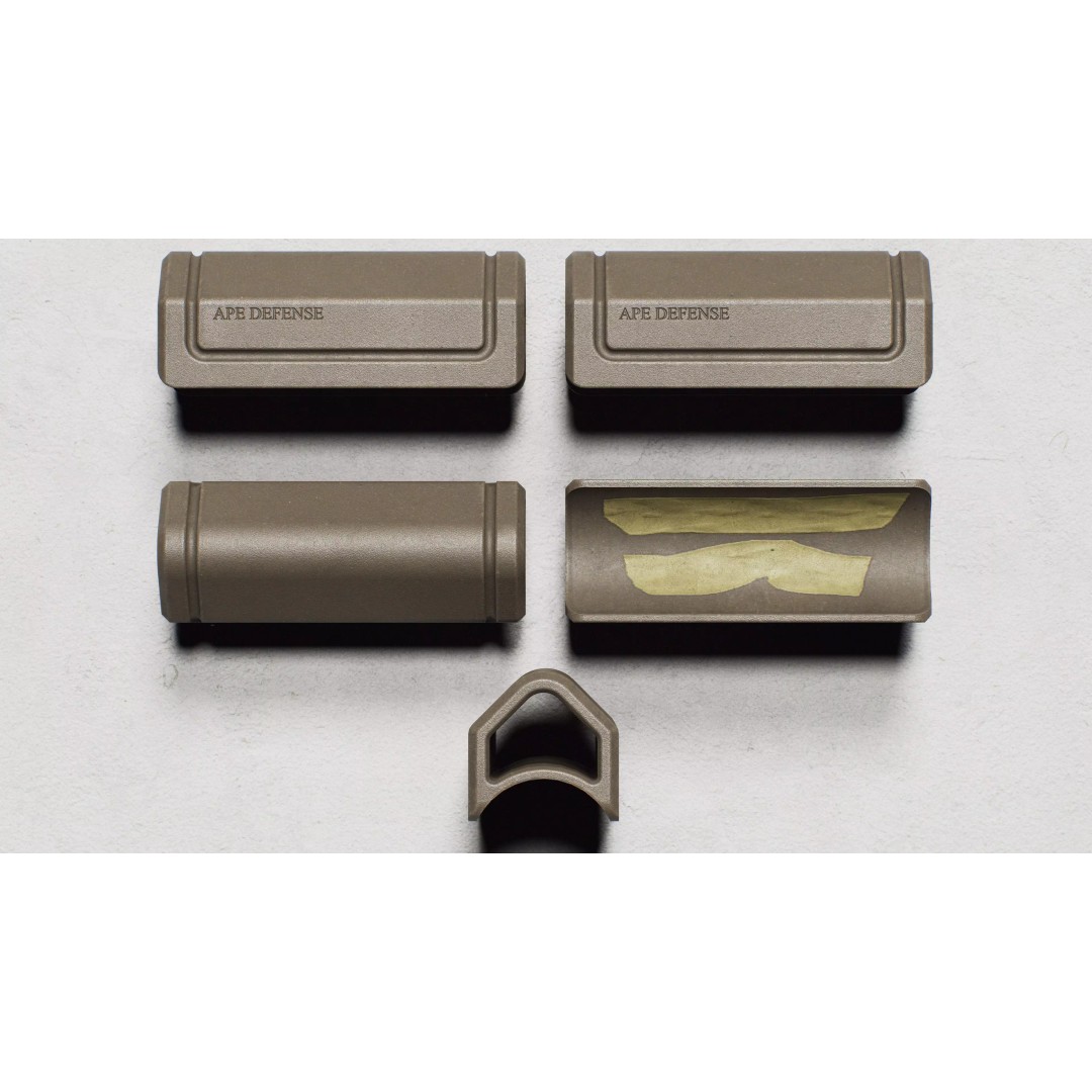 Ape Check Riser 3D Model – Low Poly Military Weapon Asset, FBX - View 4