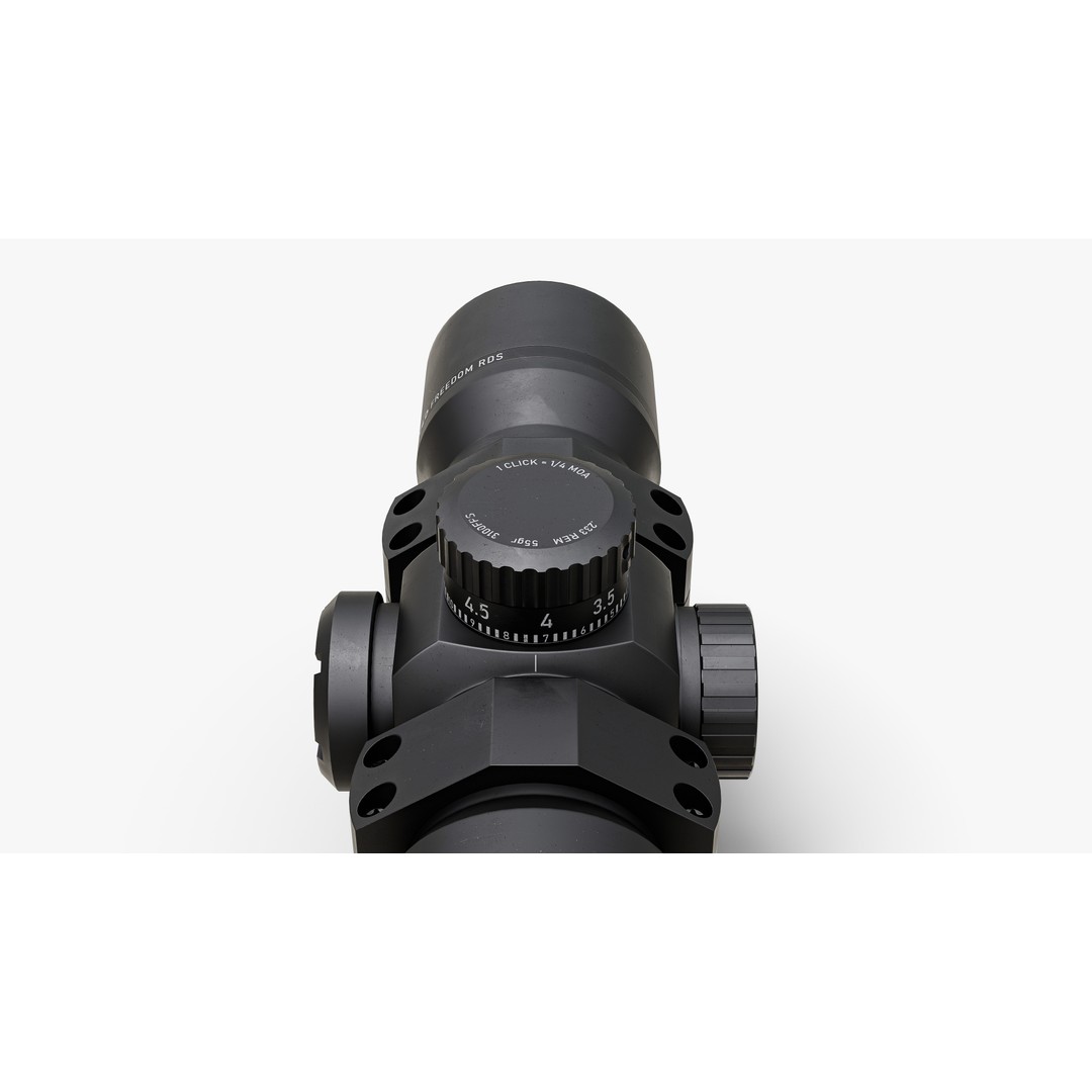 LEUBOLD RDS Weapon Sight 3D Model – Low Poly Game Asset, FBX & OBJ - View 16