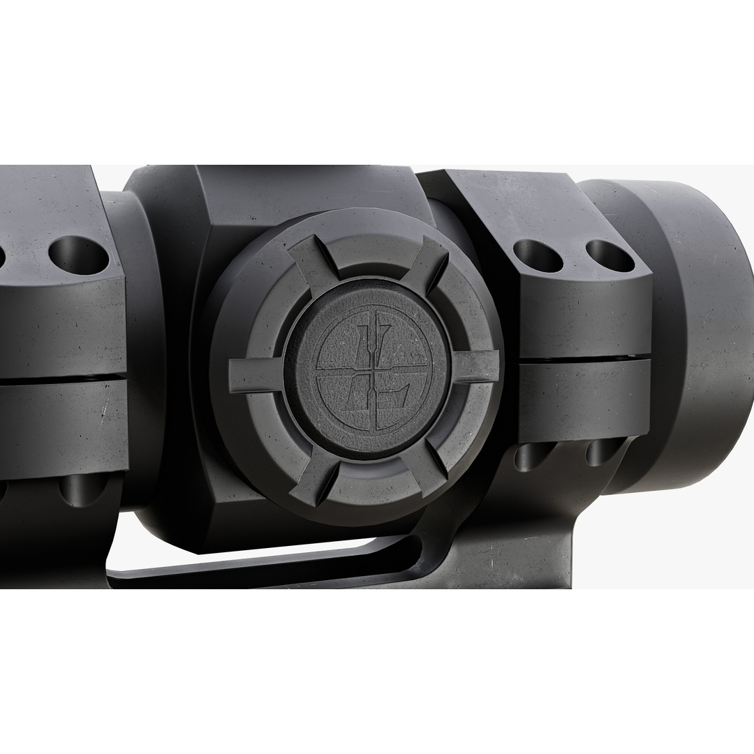 LEUBOLD RDS Weapon Sight 3D Model – Low Poly Game Asset, FBX & OBJ - View 18