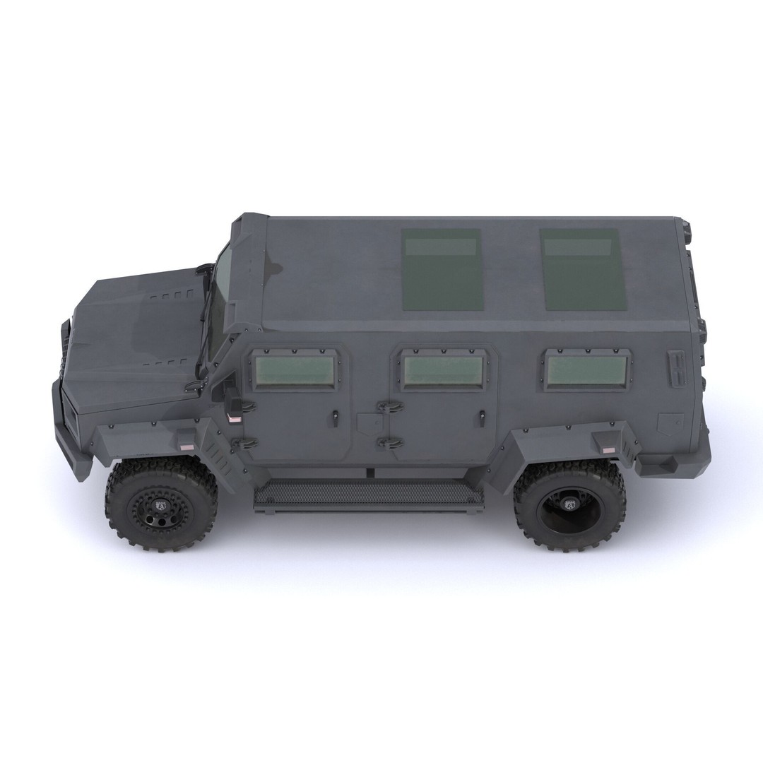 Alpine Condor Armored Luxury Tactical SUV 3D Model – High Poly PBR Asset, FBX/OBJ - View 17