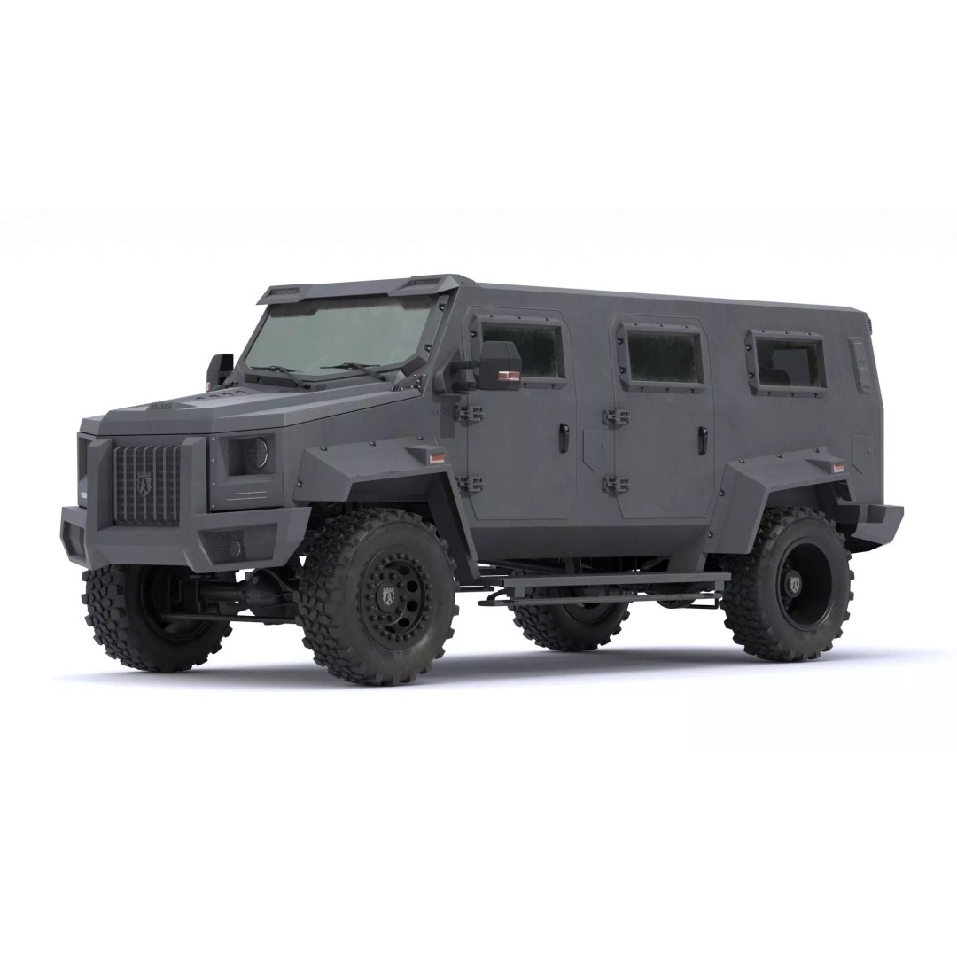 Alpine Condor Armored Luxury Tactical SUV 3D Model – High Poly PBR Asset, FBX/OBJ - View 2