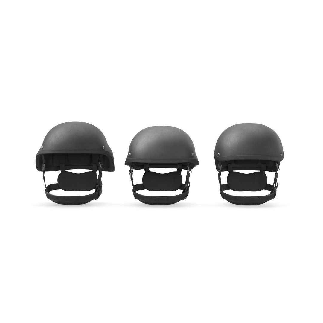 Tactical Ballistic Helmet SA-501 ACH 3D Model – High Poly PBR Asset, FBX, OBJ - View 11
