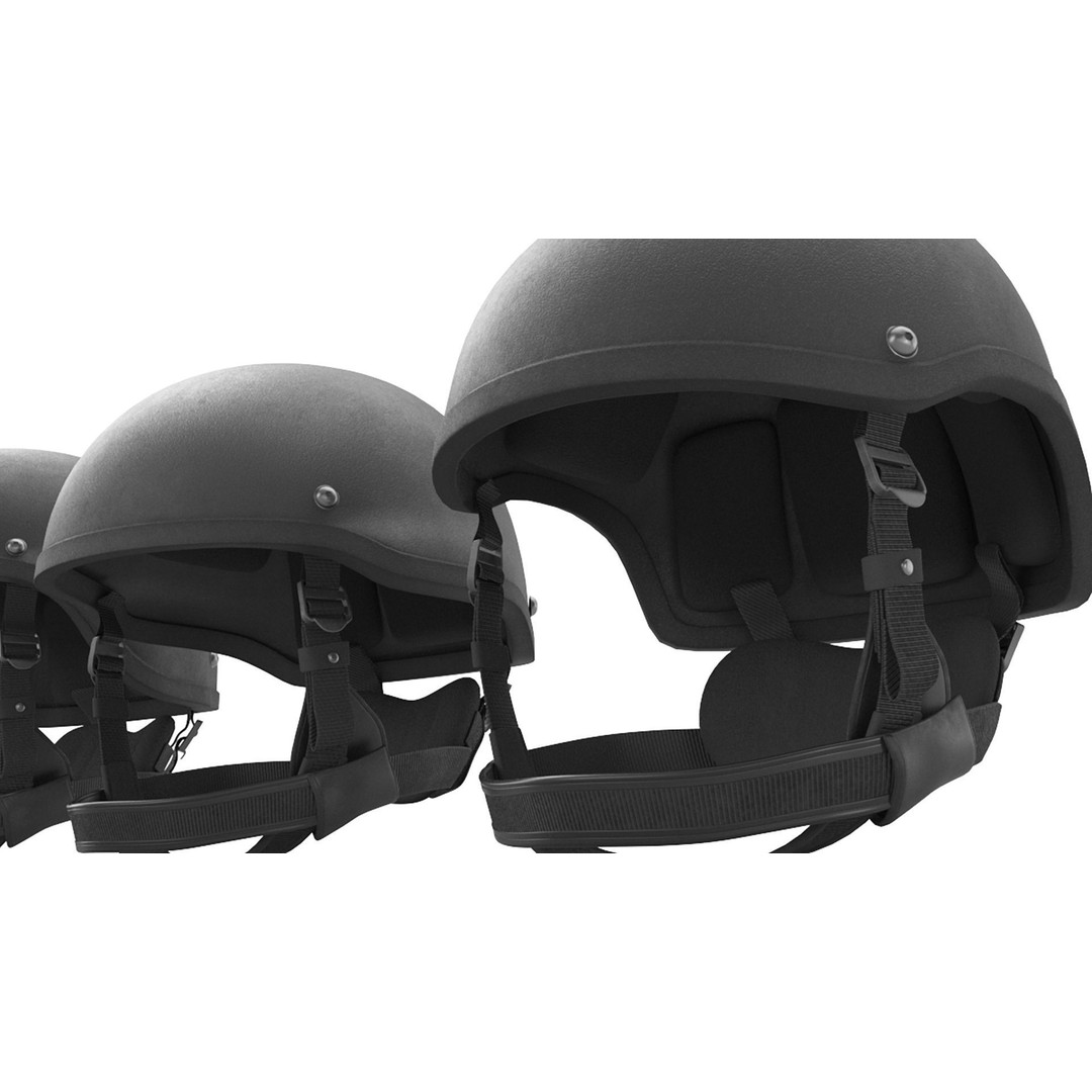 Tactical Ballistic Helmet SA-501 ACH 3D Model – High Poly PBR Asset, FBX, OBJ - View 15