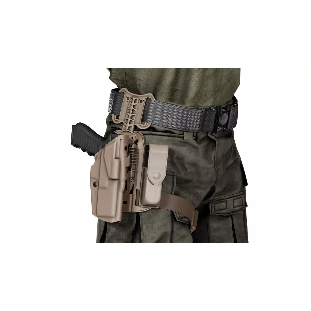 Safariland 6384-83 Holster 3D Model – Low Poly Game Asset, FBX - View 5