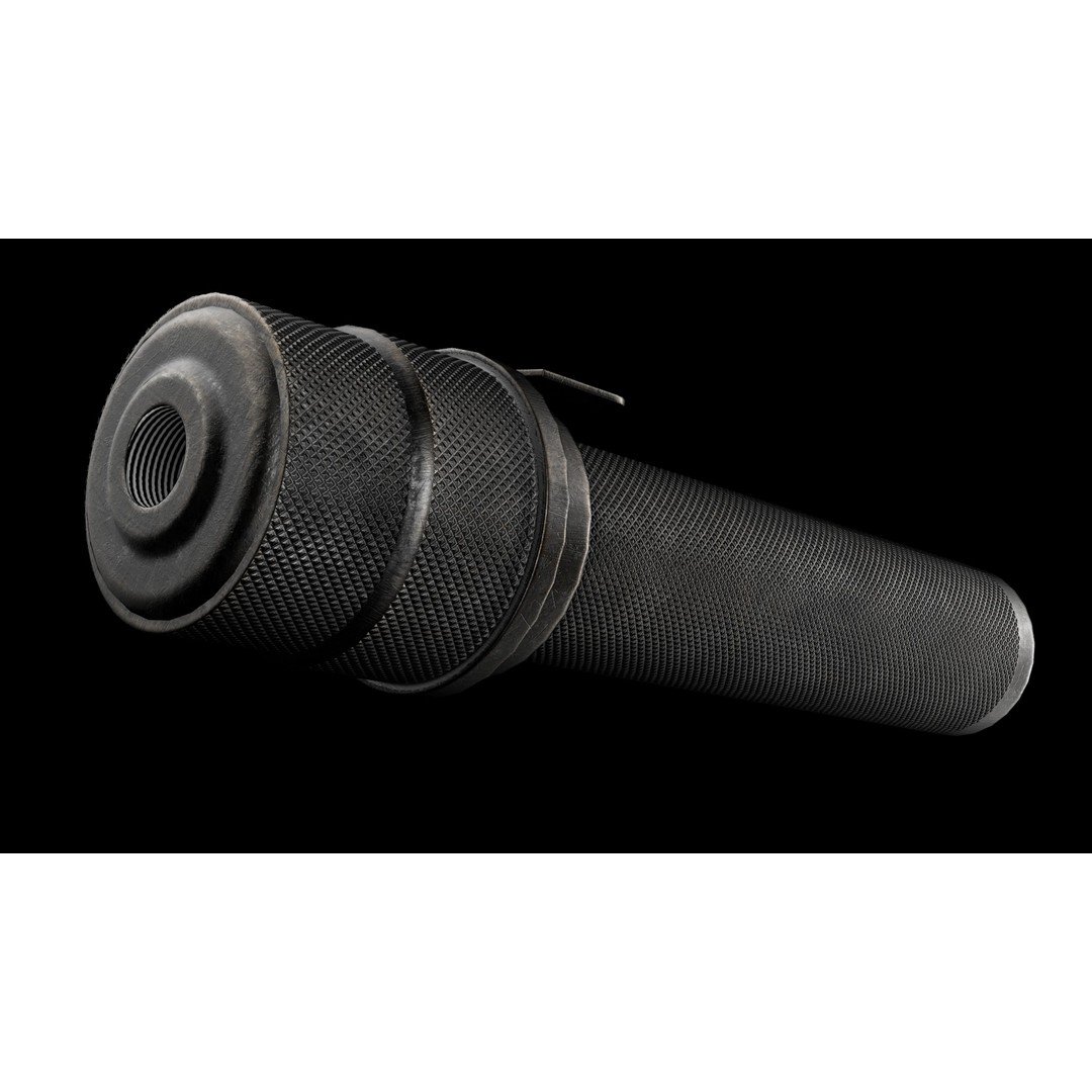 PBS-01 Silencer 3D Model – Low Poly Game Asset, FBX, PBR Textures - View 6
