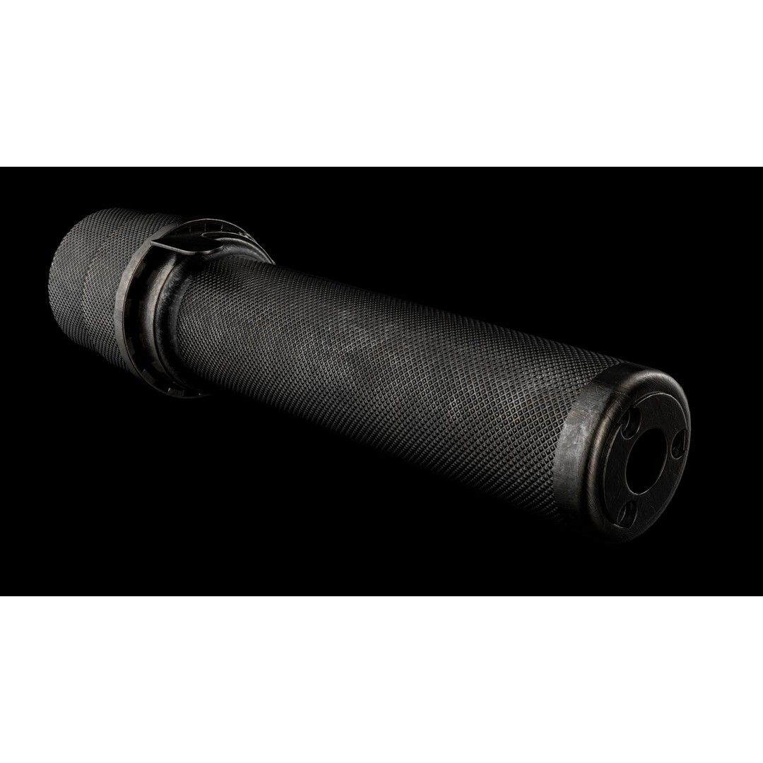 PBS-01 Silencer 3D Model – Low Poly Game Asset, FBX, PBR Textures - View 7