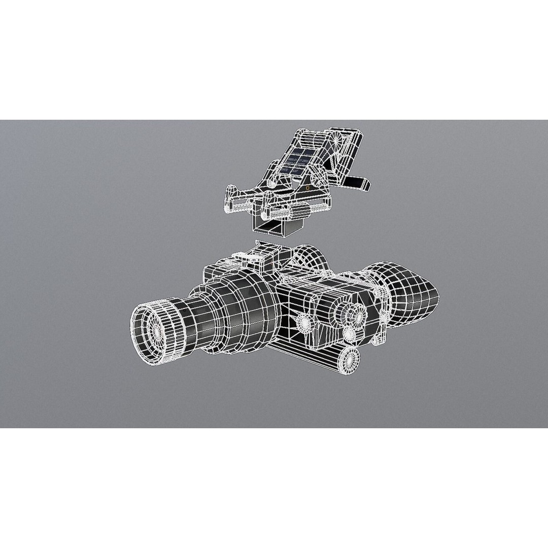 PSV-7 Night Vision Goggles 3D Model – Low Poly Game Asset, FBX - View 11