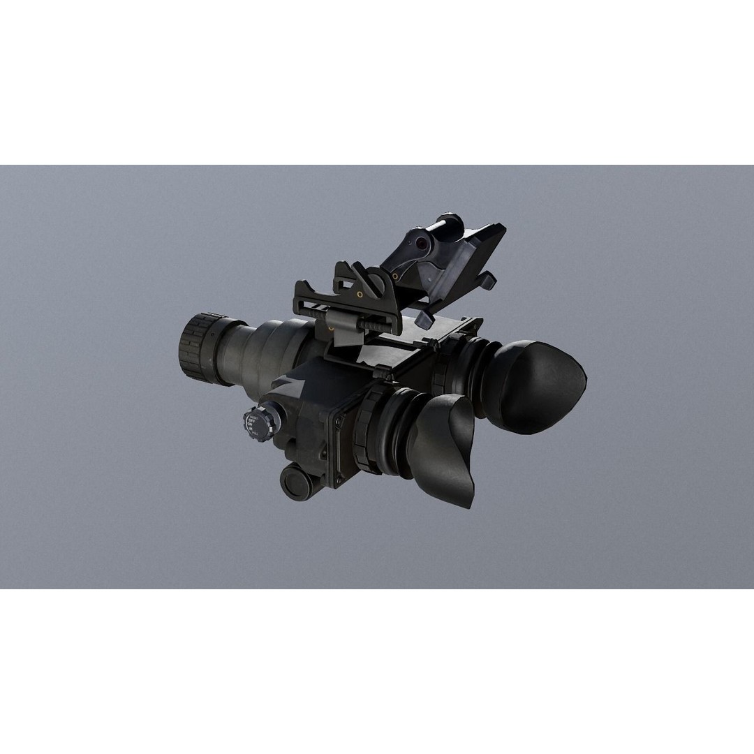 PSV-7 Night Vision Goggles 3D Model – Low Poly Game Asset, FBX - View 3
