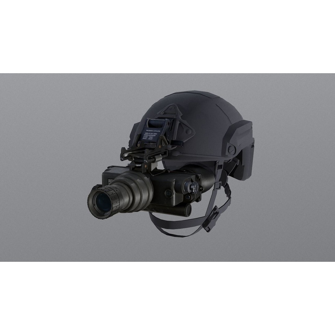 PSV-7 Night Vision Goggles 3D Model – Low Poly Game Asset, FBX - View 8