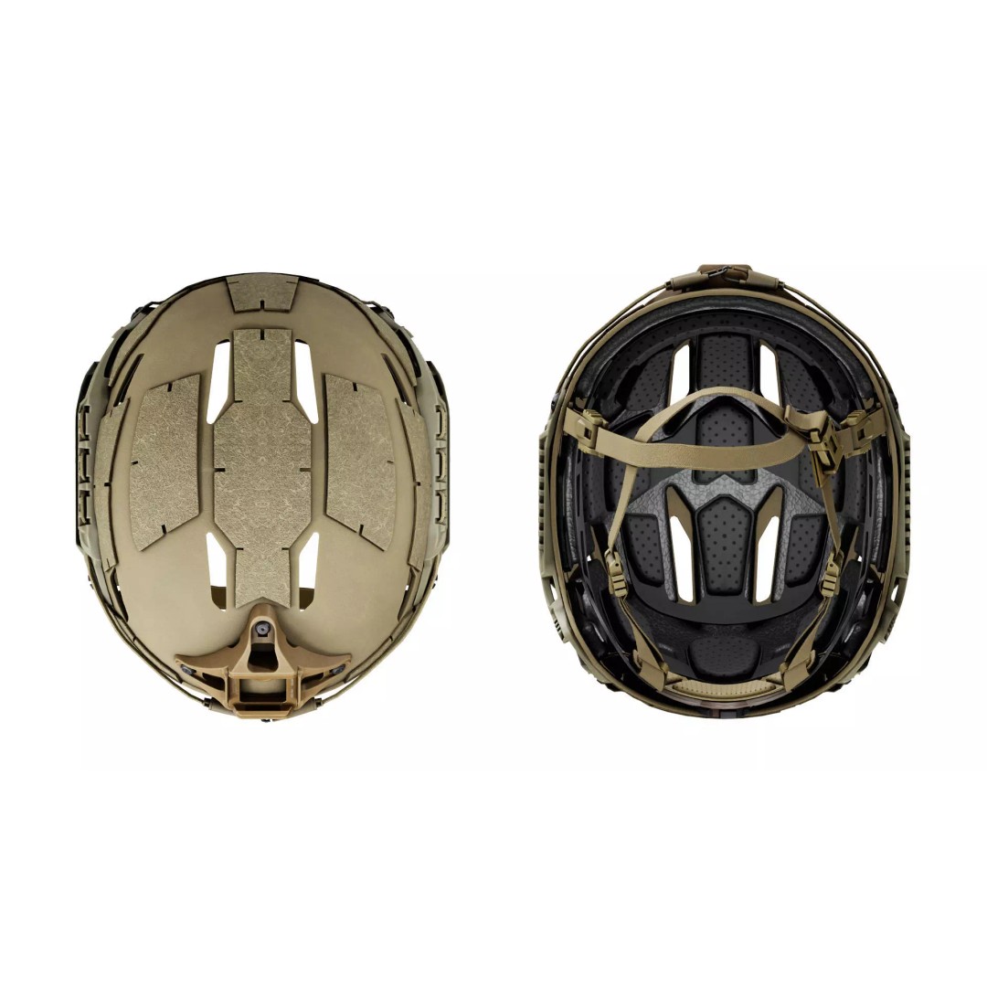 GALVION Bump Helmet 3D Model – Low Poly Game Ready Asset, FBX, OBJ - View 5