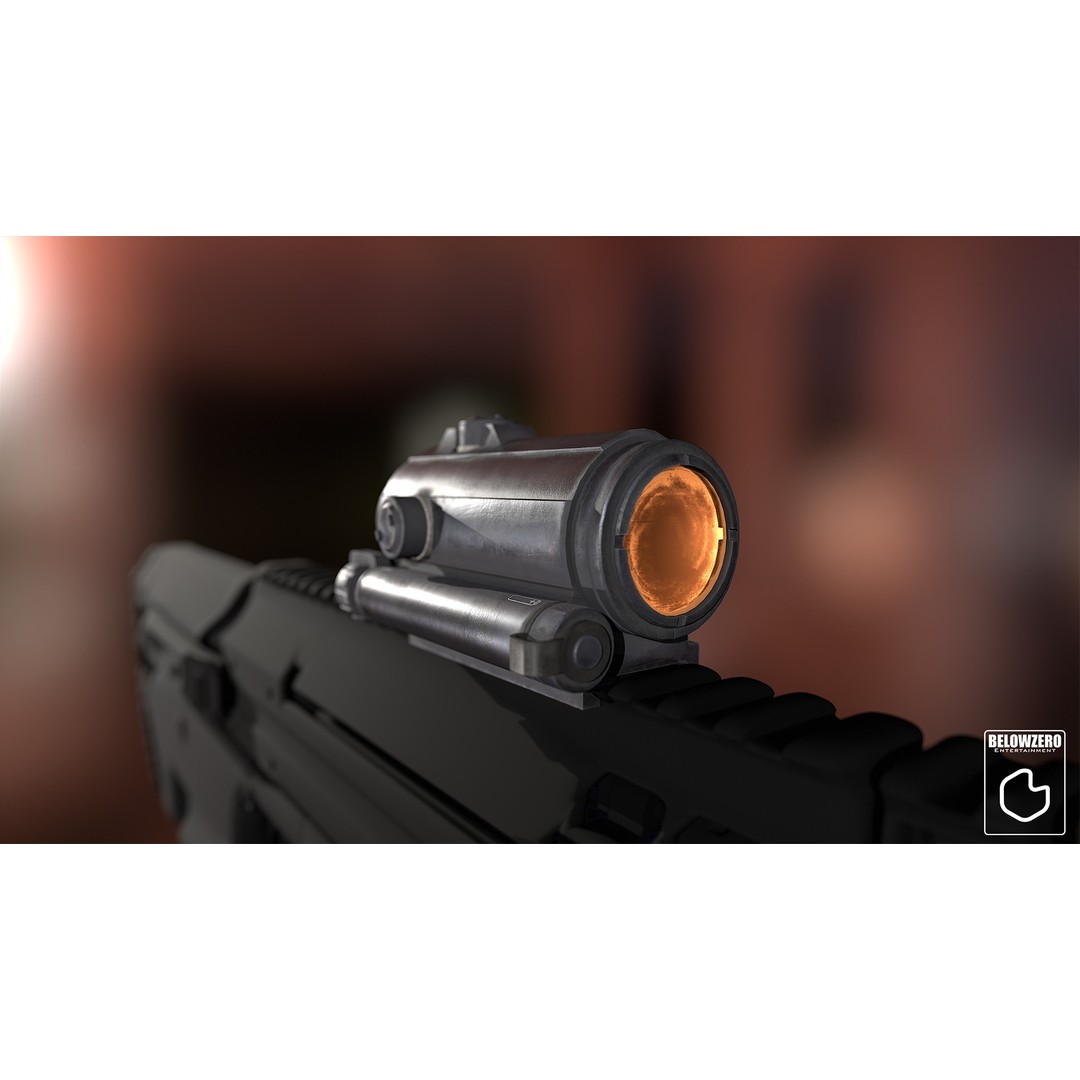 DK-9 Optic 3D Model – Low Poly Game Asset, PBR Textures, FBX - View 10
