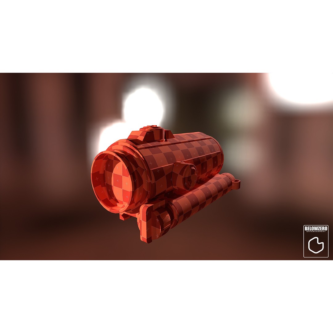 DK-9 Optic 3D Model – Low Poly Game Asset, PBR Textures, FBX - View 12