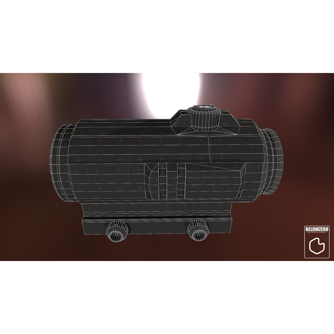 DK-9 Optic 3D Model – Low Poly Game Asset, PBR Textures, FBX - View 15