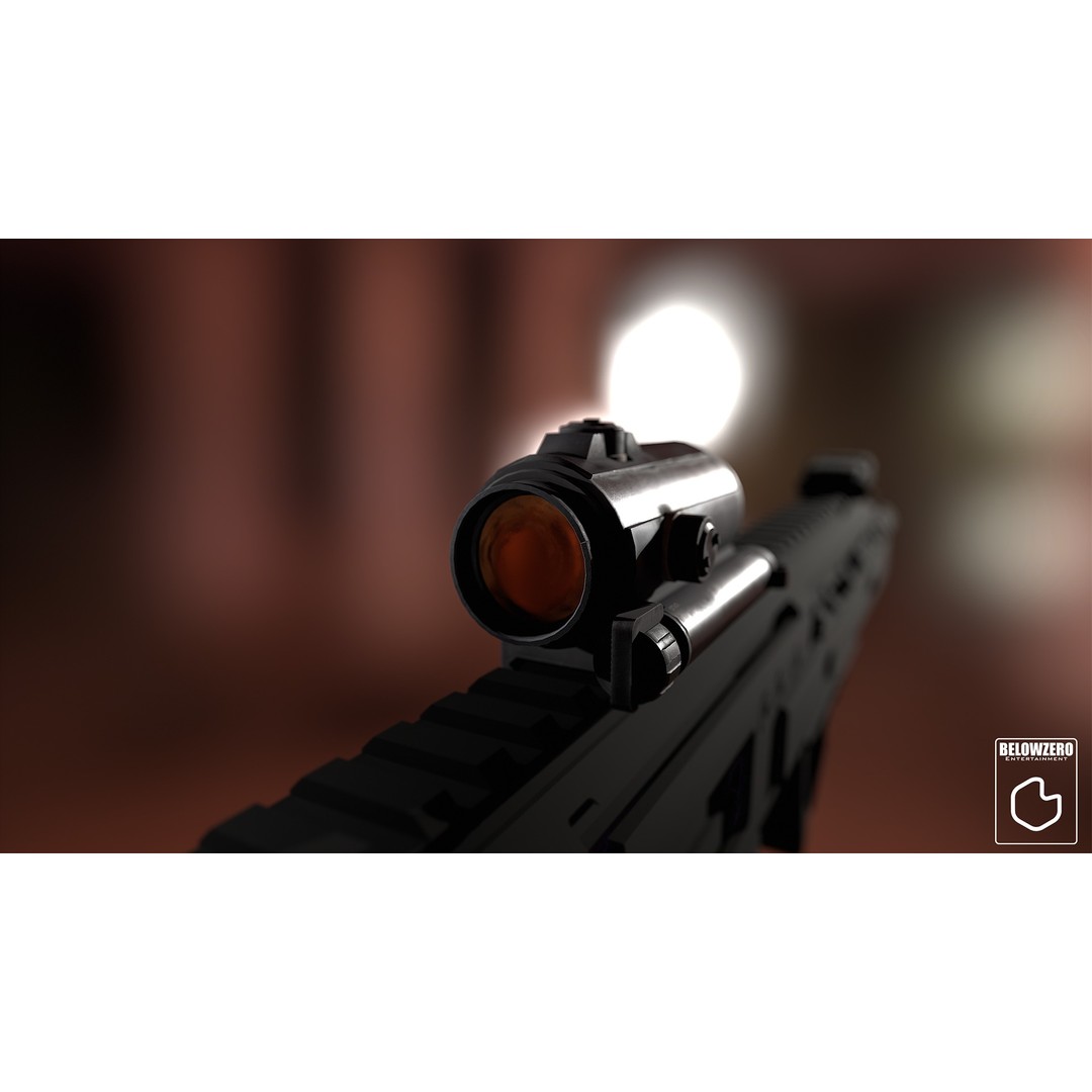 DK-9 Optic 3D Model – Low Poly Game Asset, PBR Textures, FBX - View 9