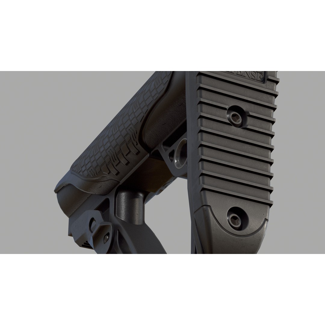 Daniel Defense Furniture 3D Model – Low Poly Game Ready Asset, FBX - View 38