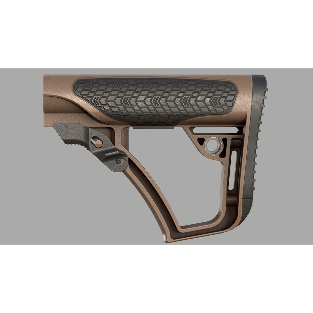 Daniel Defense Furniture 3D Model – Low Poly Game Ready Asset, FBX - View 7