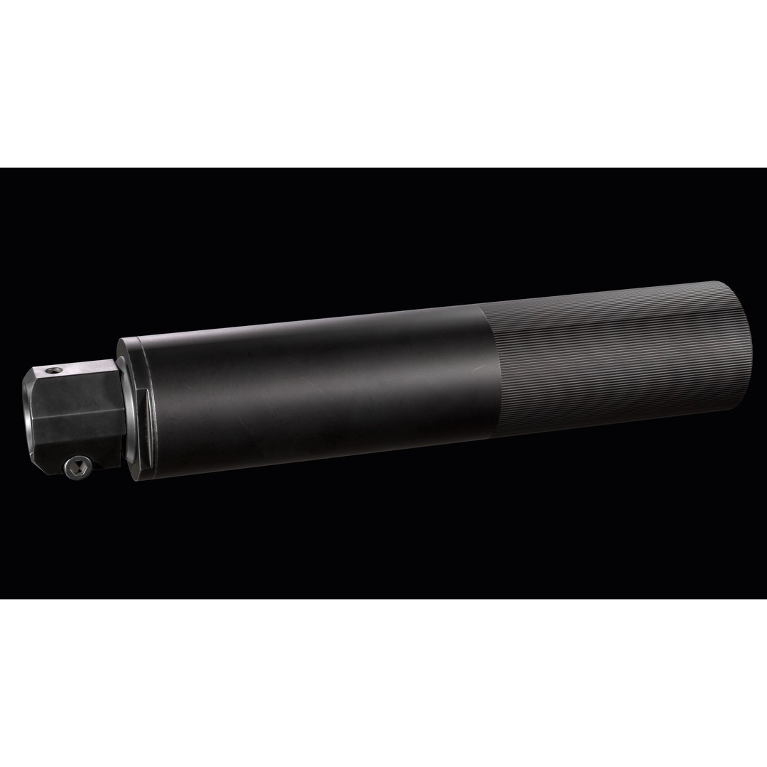 Accuracy International Tactical Sound Moderator 3D Model – Low Poly Game Asset, FBX - View 6