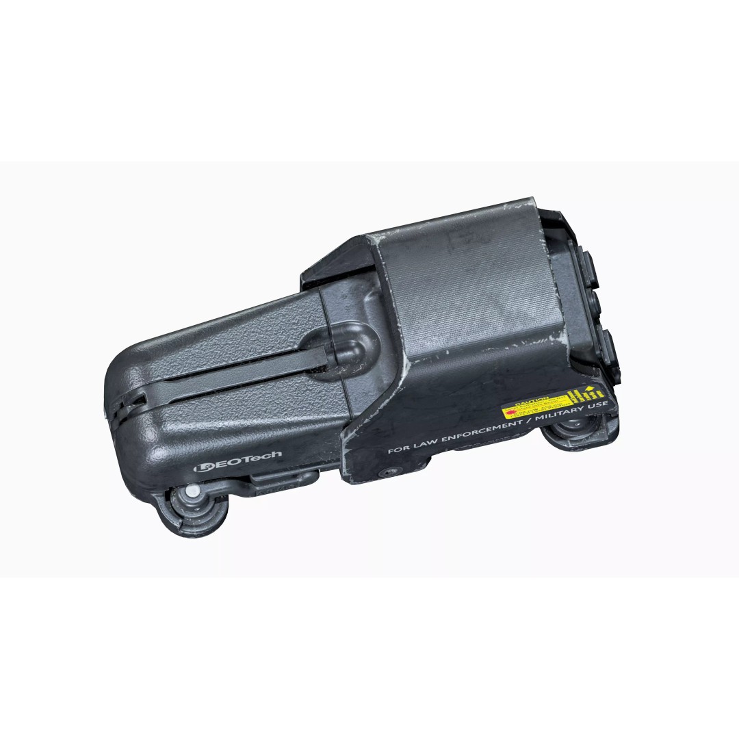 EOTech 553 Sight 3D Model – Low Poly Game-Ready Asset, FBX, OBJ - View 15