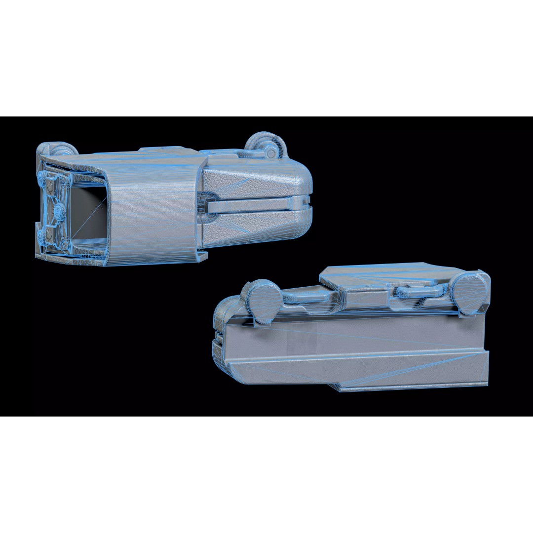 EOTech 553 Sight 3D Model – Low Poly Game-Ready Asset, FBX, OBJ - View 20