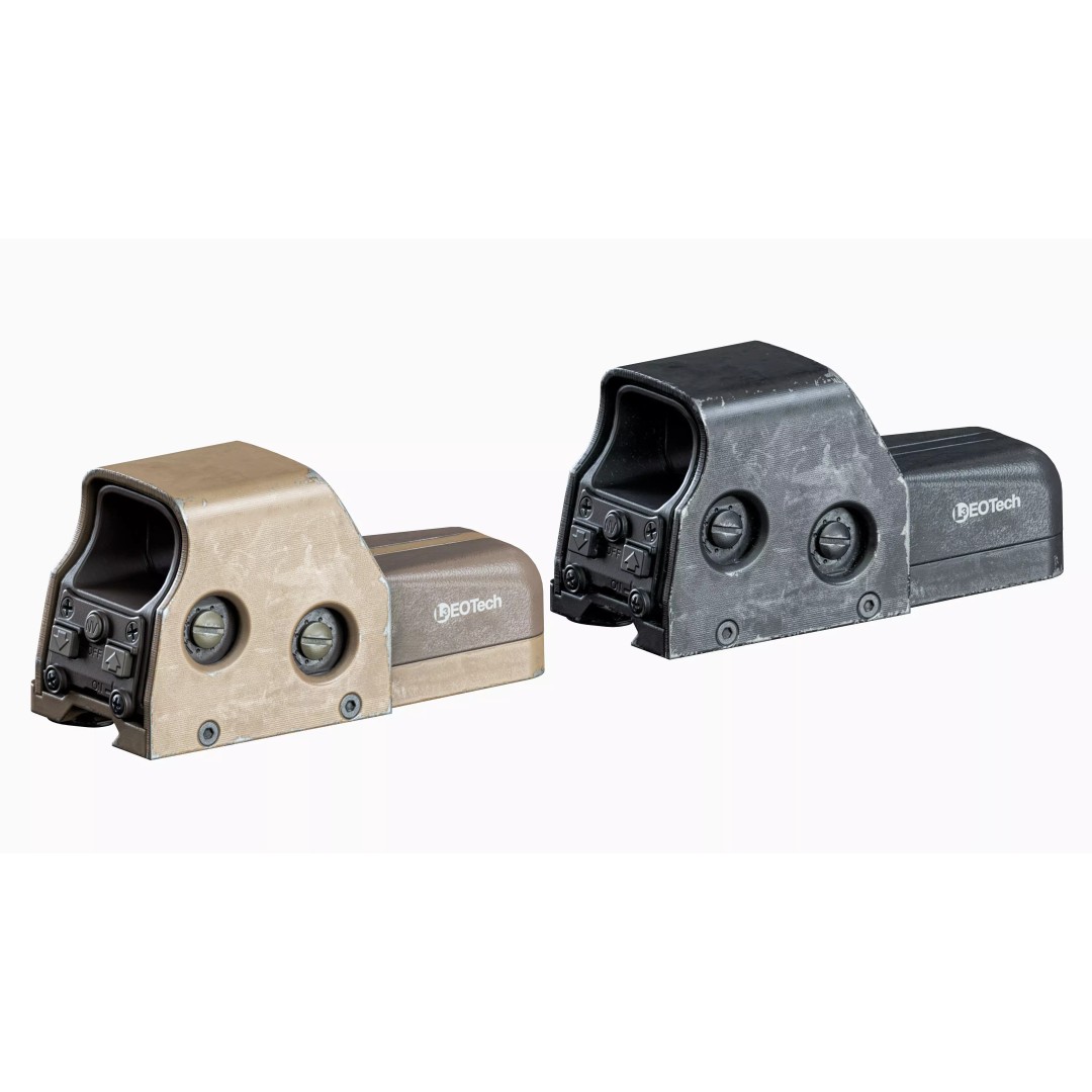 EOTech 553 Sight 3D Model – Low Poly Game-Ready Asset, FBX, OBJ - View 4