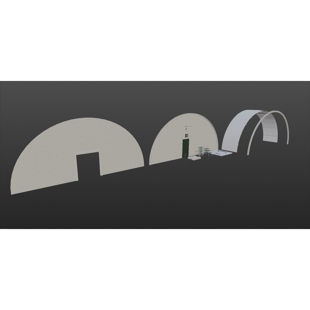 Military Satcom Transportable Terminal 3D Model – Low Poly Game Asset, FBX - View 17