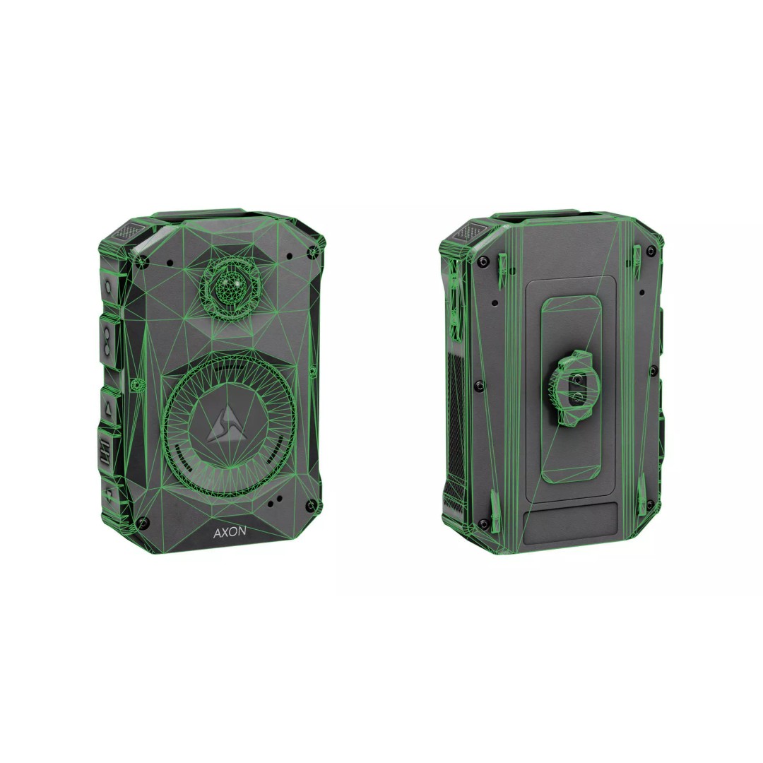 Axon Body Camera 4 3D Model – Low Poly Game-Ready Asset, FBX, OBJ - View 6
