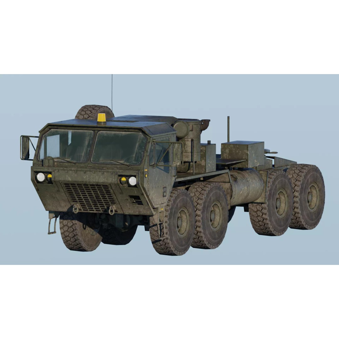 MIM-104 Patriot 3D Model – Rigged Low-Poly Game Asset, FBX, OBJ - View 16