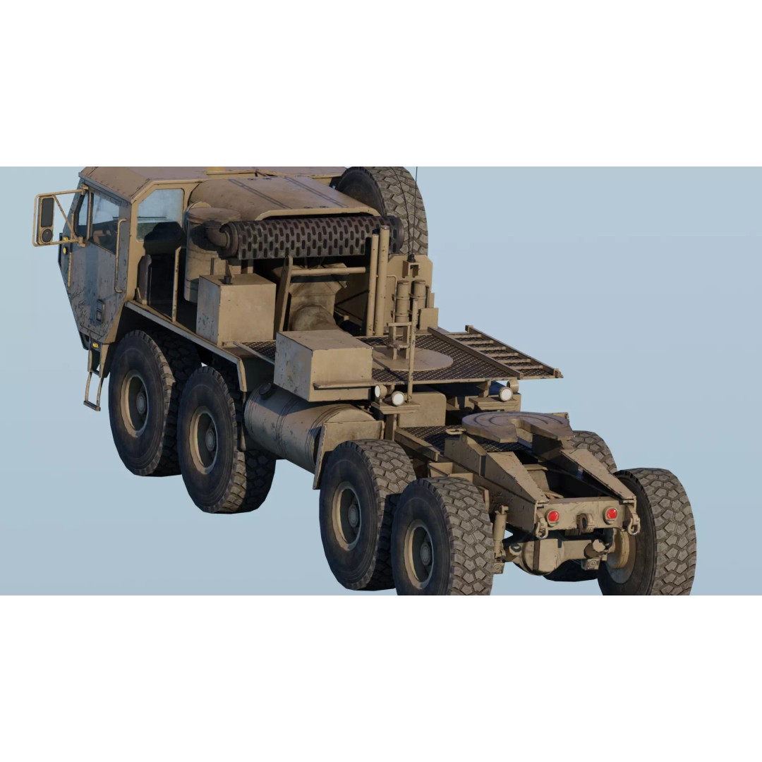 MIM-104 Patriot 3D Model – Rigged Low-Poly Game Asset, FBX, OBJ - View 20